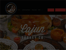 Tablet Screenshot of cajunturkeyco.com